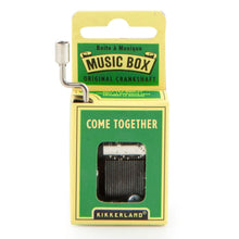 Cargar imagen en el visor de la galería, Kikkerland caja de música "Come together" 1269