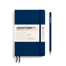 Cargar imagen en el visor de la galería, LEUCHTTURM1917 Cuaderno Composición (B6+) puntos azul marino 358318