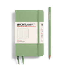 Cargar imagen en el visor de la galería, LEUCHTTURM1917 Cuaderno de bolsillo (A6) 187 páginas Verde Claro Punteado Tapa dura