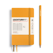 Cargar imagen en el visor de la galería, LEUCHTTURM1917 Cuaderno de bolsillo (A6) 187 páginas Amarillo Rayado Tapa blanda
