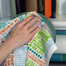 Cargar imagen en el visor de la galería, Paño De Cocina Con Las Primeras Líneas De La Literatura 5840