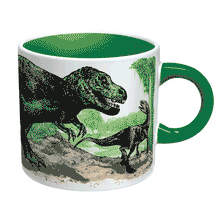 Cargar imagen en el visor de la galería, Taza termocambiante de dinosaurio 0982