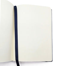 Cargar imagen en el visor de la galería, libreta ejecutiva A5 azul marino liso