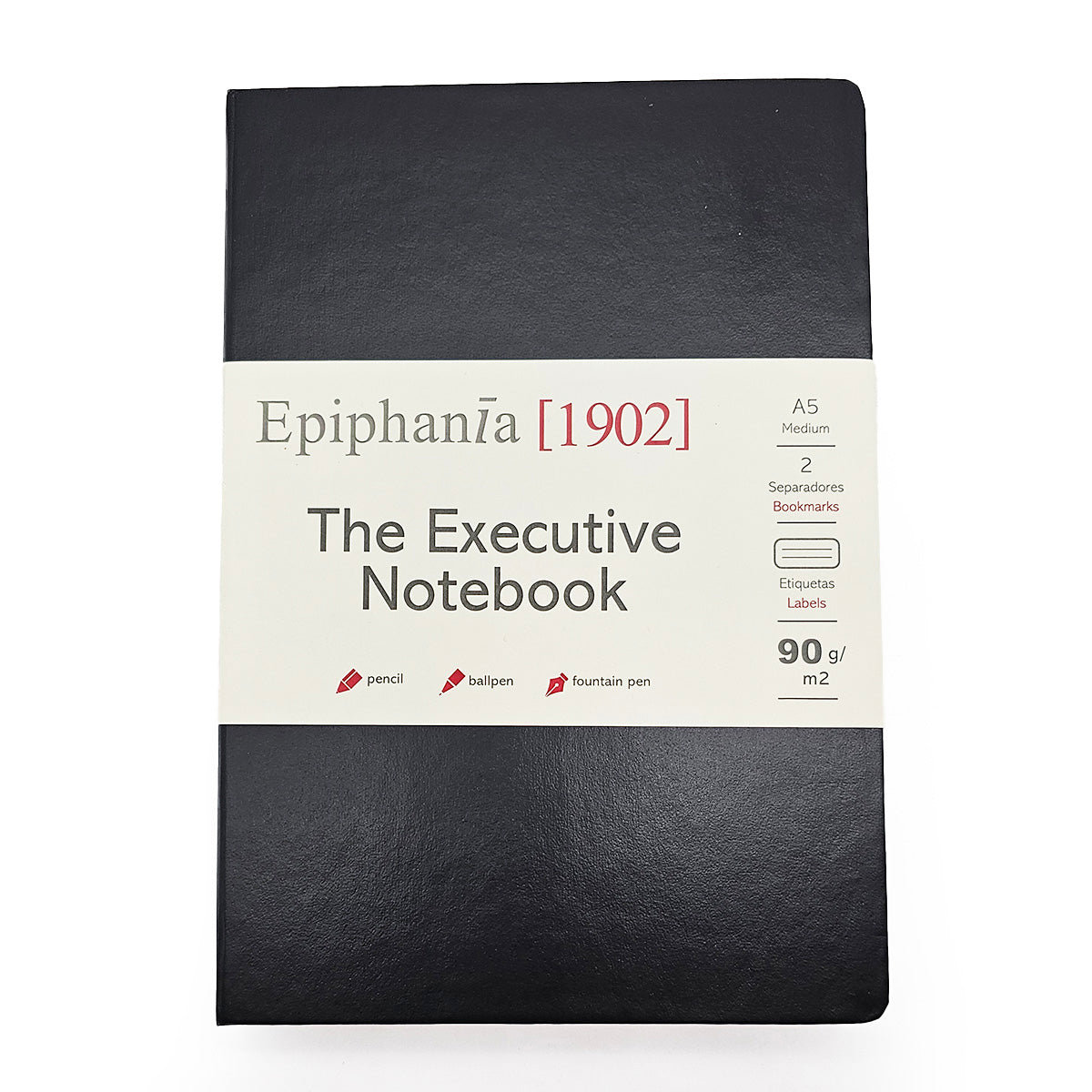 libreta ejecutiva A5 negro puntos – GAVA SHOP