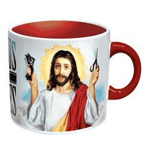 Cargar imagen en el visor de la galería, Taza Jesus shaves 0981