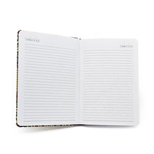 Cargar imagen en el visor de la galería, libreta ejecutiva A5 azul marino de rayas