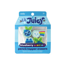 Cargar imagen en el visor de la galería, Ooly Gomas de borrar perfumadas lil' juicy blueberry 112-110