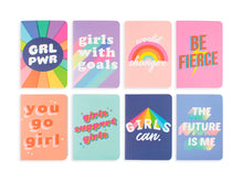 Cargar imagen en el visor de la galería, Ooly mini libretas, "chicas poderosas" 2 pzas 118-200