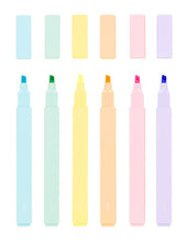 Cargar imagen en el visor de la galería, Ooly marcadores "color block" colores pastel 6 pzas 130-084