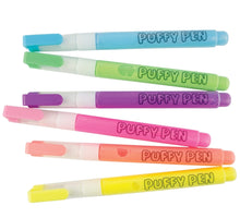 Cargar imagen en el visor de la galería, Ooly bolígrafos mágicos puffy pens 6 pzas 132-061