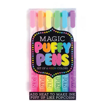 Cargar imagen en el visor de la galería, BOLIGRAFOS MAGICOS NEON "PUFFY" 6 pz