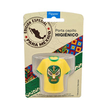 Cargar imagen en el visor de la galería, Flipper portacepillo camiseta lucha libre verde