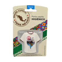 Cargar imagen en el visor de la galería, Flipper portacepillo camiseta combi café