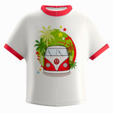 Cargar imagen en el visor de la galería, PORTACEPILLO CAMISETA COMBI ROJO