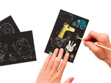 Cargar imagen en el visor de la galería, Ooly rasca y descubre mini scratch & scribble safari 161-040