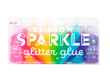 Cargar imagen en el visor de la galería, Ooly pegamento con brillos rainbow sparkle 170-004