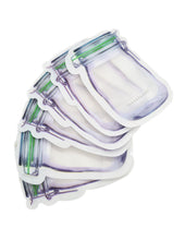 Cargar imagen en el visor de la galería, Kikkerland bolsas c/zipper "mason jar" CU145-XS