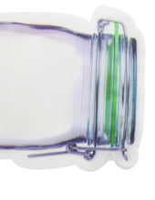 Cargar imagen en el visor de la galería, Kikkerland bolsas c/zipper "mason jar" CU145-XS