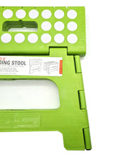 Cargar imagen en el visor de la galería, Kikkerland banco bajo "rhino ii" plegable verde ZZ12-G