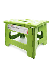 Cargar imagen en el visor de la galería, Kikkerland banco bajo "rhino ii" plegable verde ZZ12-G
