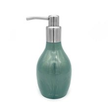 Cargar imagen en el visor de la galería, DISPENSADOR DE CERAMICA AZUL PERLA