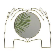 Cargar imagen en el visor de la galería, Doiy espejo de pared xeria oro DYXERIALW
