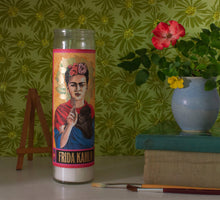Cargar imagen en el visor de la galería, Vela Santa Secular Frida Kahlo 3291