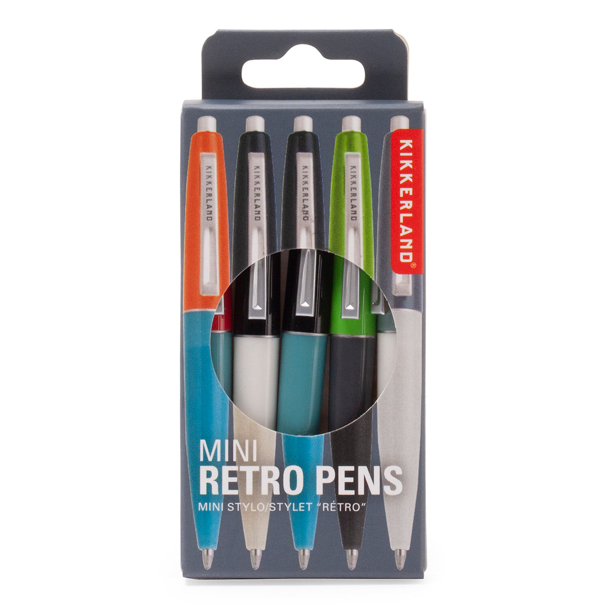 thumbnail image 2 of Aazon.co : Kikkerland Etal Retro Pens, Set Of 3 (4328 2 of 10