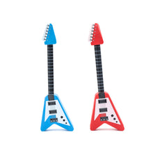 Cargar imagen en el visor de la galería, Kikkerland lapiz y goma en forma de guitarra 4358-A