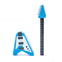 Cargar imagen en el visor de la galería, Kikkerland lapiz y goma en forma de guitarra 4358-A