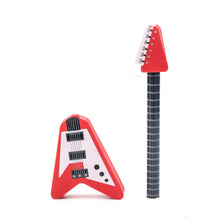 Cargar imagen en el visor de la galería, LAPIZ Y GOMA EN FORMA DE GUITARRA