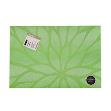 Cargar imagen en el visor de la galería, FLORAL JACQ PMAT VERDE SET DE 6