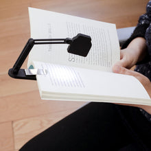 Cargar imagen en el visor de la galería, Kikkerland lampara de lectura delgada negra BL10