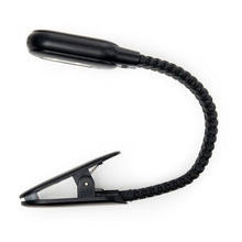 Cargar imagen en el visor de la galería, Kikkerland lámpara para leer recargable negra BL13-BK