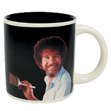 Cargar imagen en el visor de la galería, Taza De Pintura De Bob Ross