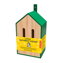 Cargar imagen en el visor de la galería, Kikkerland casita de madera para mariposas CD539
