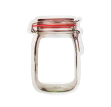 Cargar imagen en el visor de la galería, kikkerland bolsas c/zipper "mason jar" med 3 pzas CU145-M