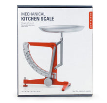 Cargar imagen en el visor de la galería, Kikkerland bascula manual p/ cocina roja CU224