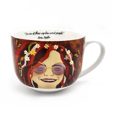 Cargar imagen en el visor de la galería, TAZA DE PORCELANA DE JANIS JOPLIN