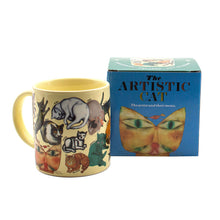 Cargar imagen en el visor de la galería, Taza Gato Artístico