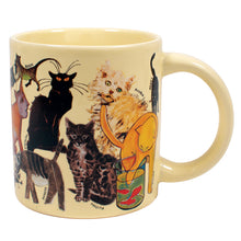 Cargar imagen en el visor de la galería, Taza Gato Artístico