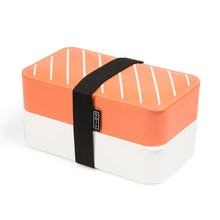 Cargar imagen en el visor de la galería, CAJA "LUNCH" SELLADA 2 COMPARTIMIENTOS