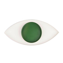 Cargar imagen en el visor de la galería, CHAROLA OJO BLANCO Y VERDE