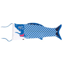 Cargar imagen en el visor de la galería, BOLSA PARA ROPA SUCIA AZUL "KOINOBORI"