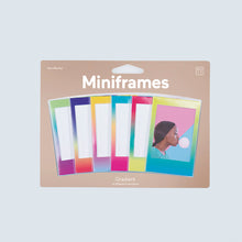 Cargar imagen en el visor de la galería, Doiy mini portaretratos degradado 6 pzas DYMINIFGR
