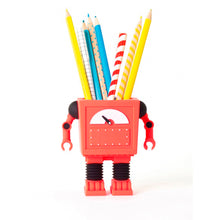 Cargar imagen en el visor de la galería, Doiy lapicera de robot color rojo DYPENBORE