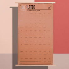 Cargar imagen en el visor de la galería, Doiy poster interactivo 100 comidas DYPOSTDIS