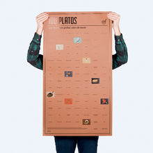Cargar imagen en el visor de la galería, Doiy poster interactivo 100 comidas DYPOSTDIS