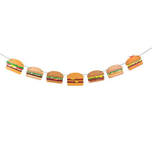 Cargar imagen en el visor de la galería, GUIRNALDA TEMA: HAMBURGUESAS
