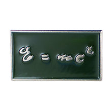 Cargar imagen en el visor de la galería, Pines Albert Einstein Y E=Mc2